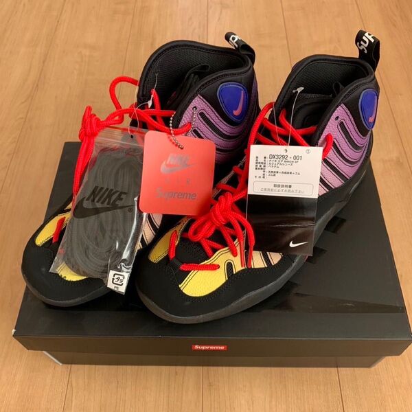 【Supreme × Nike】 Air Bakin "Black/Multi"