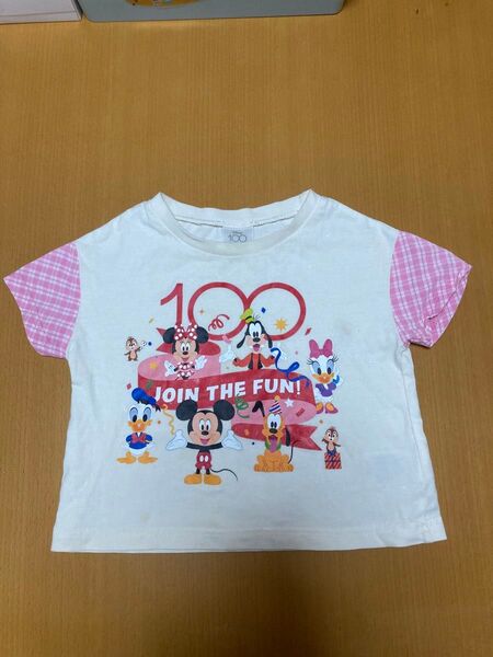 ディズニー Tシャツ 90 半袖 ミニー ミッキー