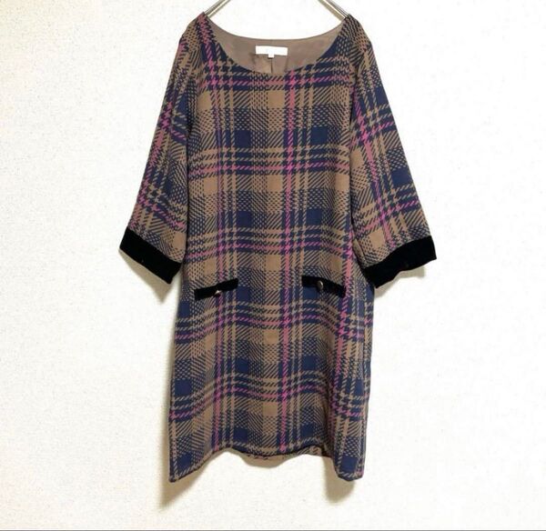 grove チュニック ワンピース 七分袖 size M 可愛い