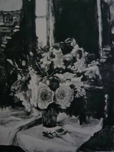 Art hand Auction RKOISO Ryohei Koiso Blumenkunstbuch Guter Zustand Neu mit Rahmen ara, Malerei, Ölgemälde, Porträt