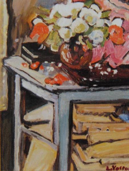 Louis Valtat, VASE DE FLEURS, Superseltenes Werk der Überseeversion, Neu mit Rahmen ara, Malerei, Ölgemälde, Natur, Landschaftsmalerei