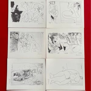 パブロ・ピカソ Pablo Picasso 238〜247ページ(10枚) 画集 6D0909