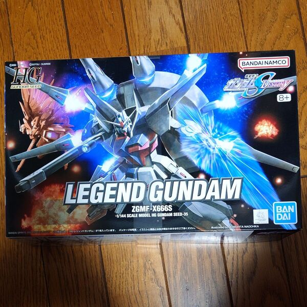 ZGMF-X666S レジェンドガンダム (1/144スケール HG GUNDAM SEED 35 機動戦士ガンダム