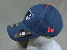 USA購入 【NEWERA】【9FORTY】 NFLアメフト ニューイングランド ペイトリオッツ【NewEngland Patriots】TEAM ロゴ刺繍入りキャップ_画像2