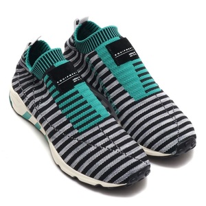 ☆adidas ORIGINALS EQT SUPPORT PK 2/3 黒/灰/緑 27.5cm アディダス エキップメント サポート プライムニット 2/3 B37522