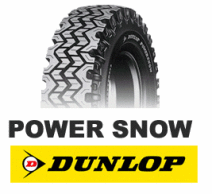 □□PS 8.25-20 14PR フォークリフト用 スノータイヤ 825-20 14プライ POWER SNOW ※チューブ フラップ も手配可