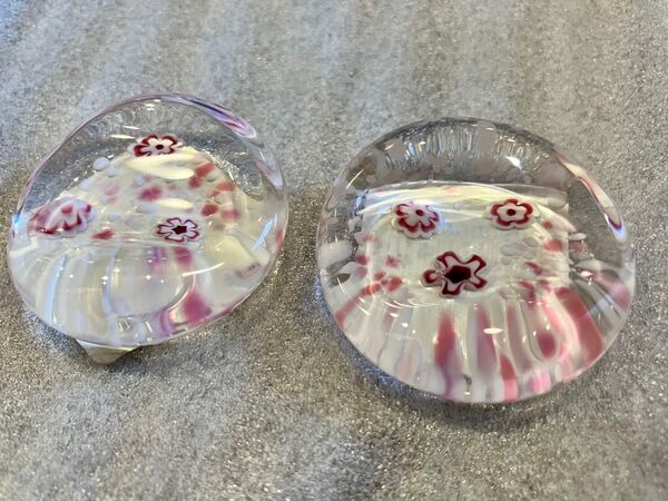 ガラス製箸置き 2個セット