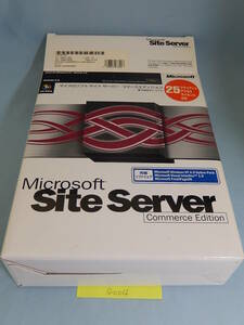 S004#中古　Microsoft Site Server Commerce Edition ver 3.0 25 クライアントアクセスライセンス付き