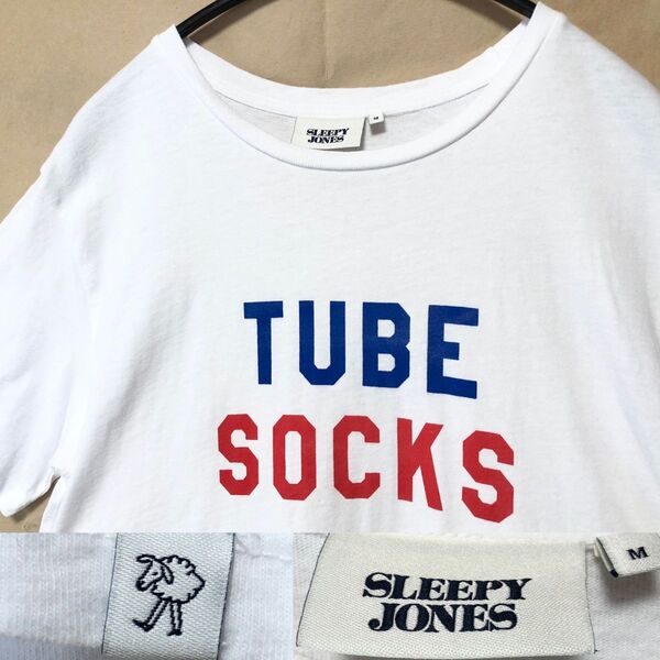 SLEEPY JONES Tシャツ M スリーピージョーンズ 白