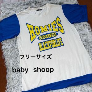 ★ 短時間セール★ baby shoop ベイビーシュープ 半袖Tシャツ Tシャツ フリーサイズ