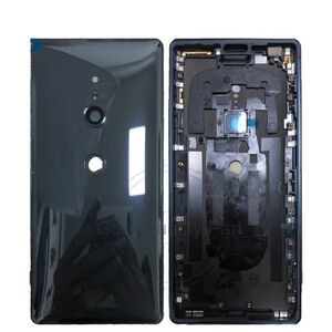 SONY ソニー Xperia エクスペリア XZ2 SO-03K OEM バックパネル バックプレート バッテリー バックカバー ハウジング ブラック DS028