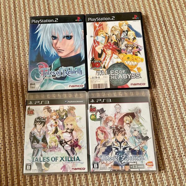 テイルズオブ リバース ジアビス エクシリア ゼスティリアプレステ2 プレステ3 ゲームソフト セット テレビゲーム レトロゲーム