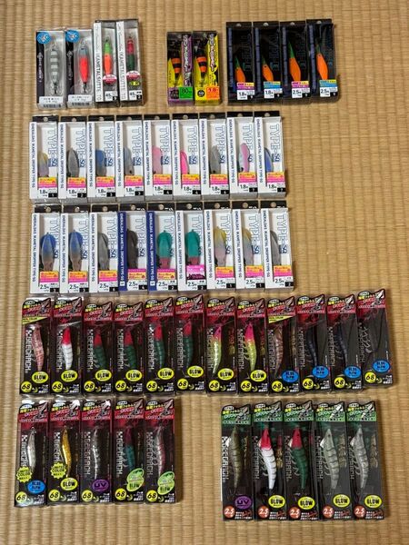 イカメタル・スッテ(各種)エギドロッパー、海老助、餌木助、エメラルダスドロッパーtype SQ、エメラルダスドロッパーtype E