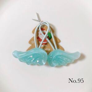 ハンドメイド レジン ヘアゴム