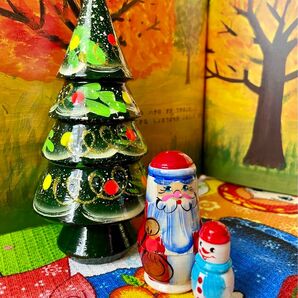 クリスマスツリーのマトリョーシカ