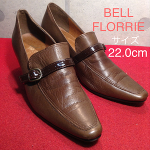 [ распродажа!! бесплатная доставка!!]A-50 б/у BELLFLORRIE туфли-лодочки Loafer 22.0cm без коробки .! супер-скидка!