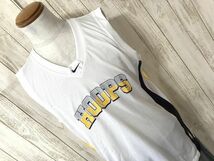 お勧め・【バスケユニフォーム】NIKE HOOPS メッシュ ユニフォーム 白 24 M　ヴィンテージ_画像3