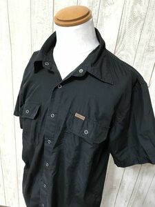 お勧め・【ウエスタンシャツ】Carhartt カーハート 半袖ワークシャツ XL 黒