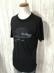 Рекомендуется ・ [Графический дизайн t -Frish] Columbia Colombia Black L Vintage