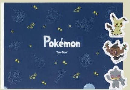 一番くじPokmon Type:Ghost( クリアステッカー&ギミッククリアファイルセット)