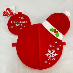ディズニーリゾート ポータブルクッション クリスマス 2014 タグ付き