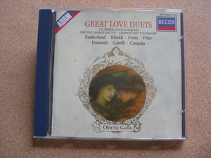 ＊Great Love Duets／プッチーニ(Madama Butterfly)、ヴェルディ(La Traviata)他（421 308-2）（輸入盤）