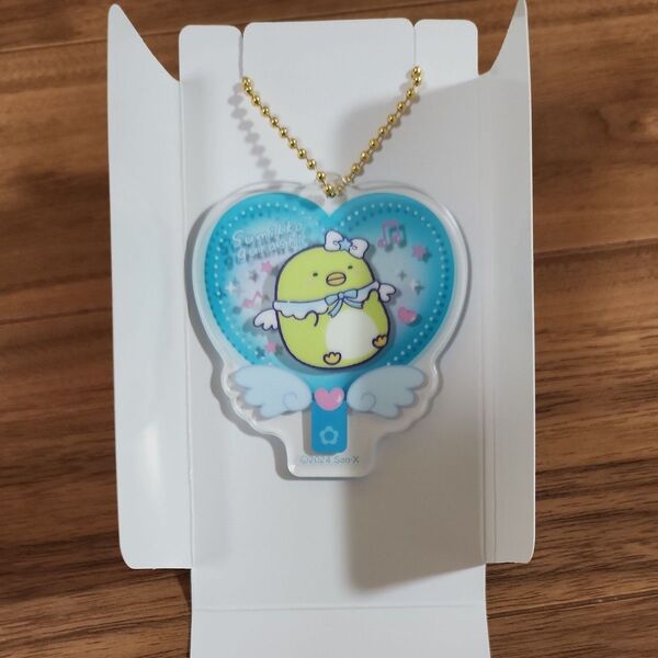 すみっコぐらし アクリルキーホルダー ペンギン? ファミマ 限定 ペンライト風デザイン えびてんのしっぽ