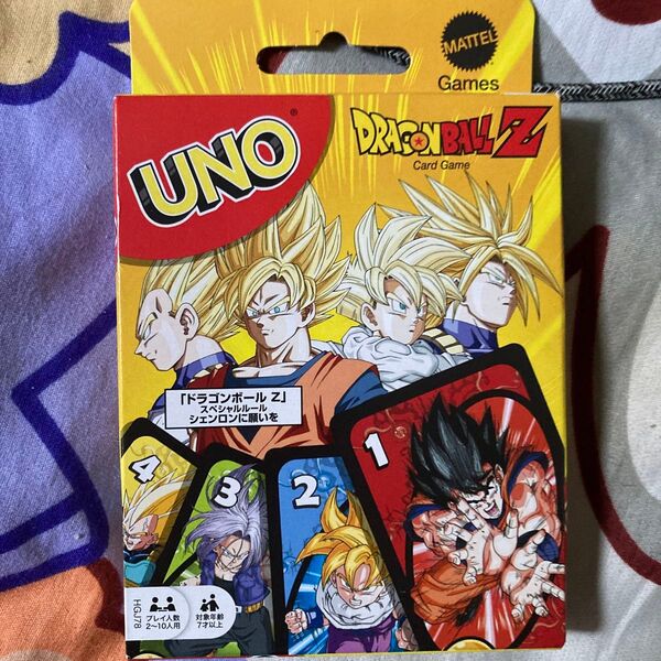 【新品未開封品】ウノ (UNO) ウノ ドラゴンボールZカードゲームカード112枚 2~10人用 7才~ HGJ78