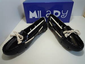 MILADY melady race Loafer slip-on shoes ML-484 size L(23.5~24.0cm)