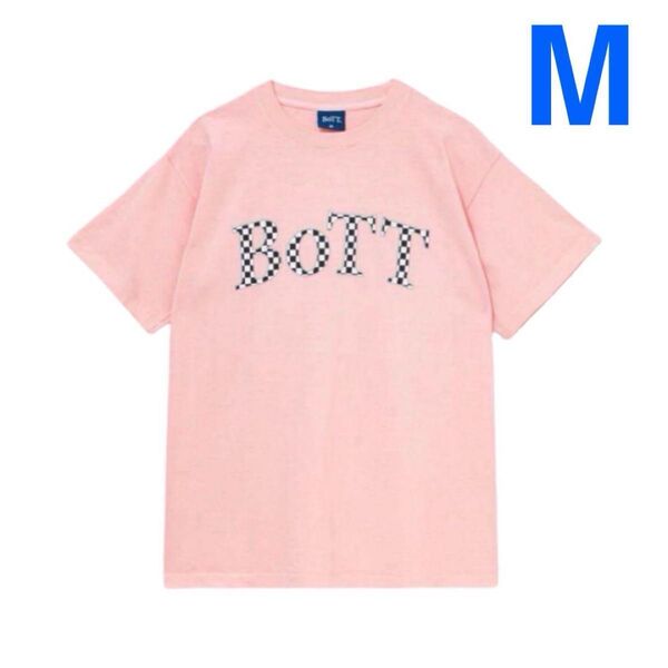 【新品】BOTT OG LOGO TEE ピンク (M) 半袖 Tシャツ ストリート カットソー ストリートファッション 激レア
