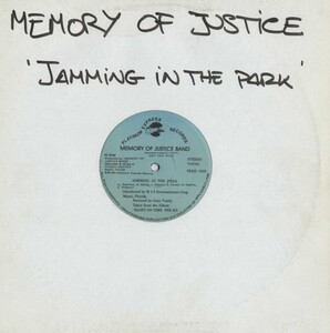 即決(12)JAMMING IN THE PARK/MEMORY OF JUSTICE BAND