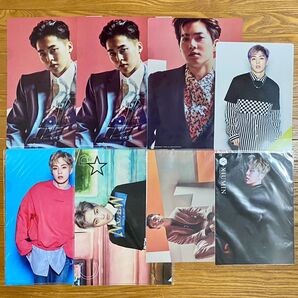 EXO CBX クリアファイル