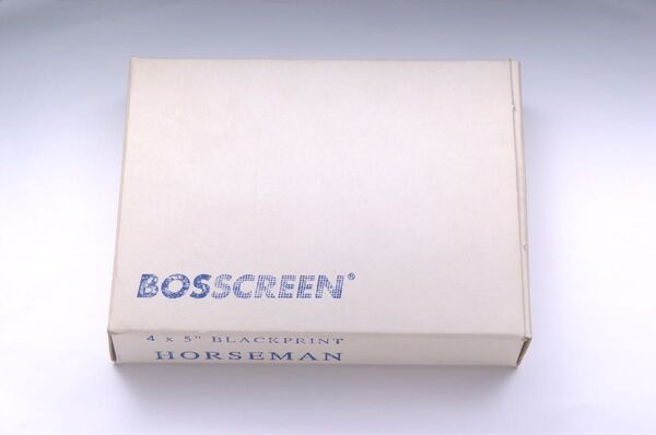 BOSSCREEN ボススクリーン HORSEMAN 4×5 BLACKPRINT ブライトスクリーン4×5