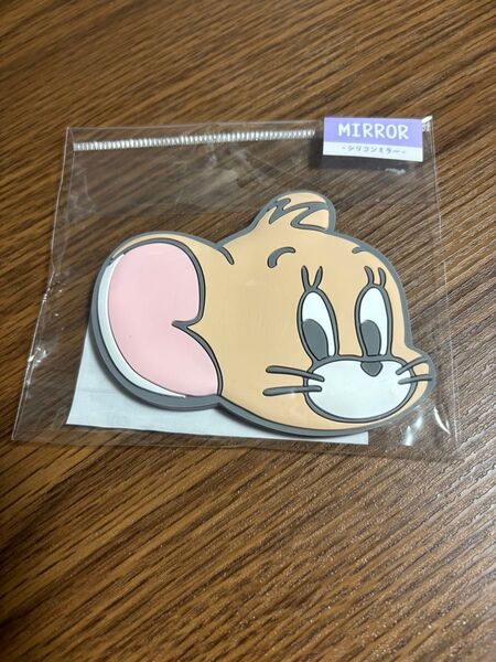 トムとジェリー シリコンミラー ワーナーブラザース 手鏡 キャラクター ジェリー