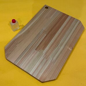 桧集成材 カッティングボード トレー まな板 ディスプレイ