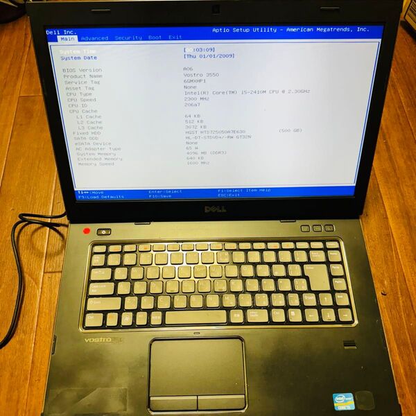 15.6 inch Vostro 3550