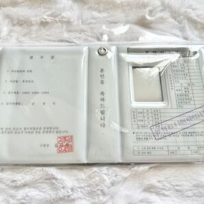 韓国作家 コレクトブック 婚姻届 mering