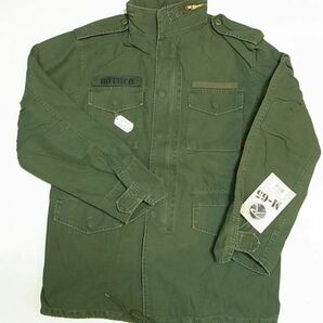 【送料無料】ミリタリーブランド ROTHCOロスコVINTAGE M-65 FIELD JACKETビンテージ加工フィールドジャケットOLIVEオリーブ L新品 即決価格