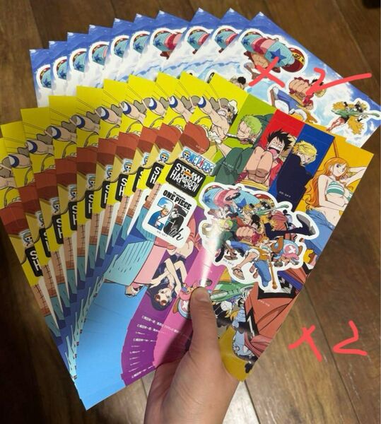 セブイレブン限定 ワンピース ONE PIECE ステッカー シール 40枚