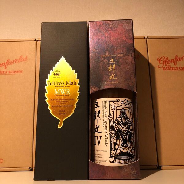 三郎丸 Ⅳ THE EMPEROR 2020 48% 700ml 1本 / イチローズモルト ミズナラ 700ml 1本