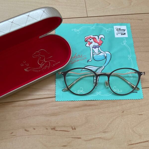 Zoff ディズニー プリンセス アリエル メガネ サングラス UVカットレンズ