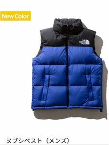 THE NORTH FACE Nuptse VEST ノースフェイスヌプシベスト L ブルー