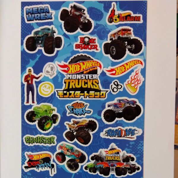 ホットウィール Hot Wheels モンスタートラック ステッカー 非売品