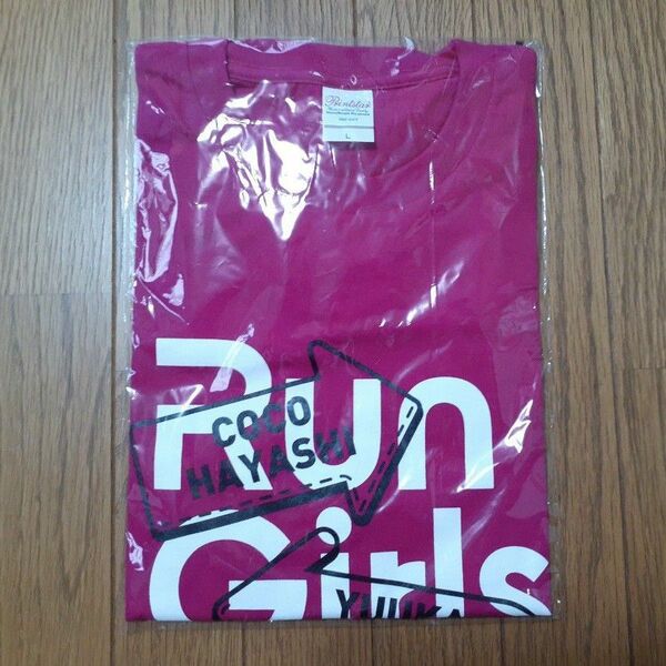 Lサイズ Run Girls, Run! FINAL LIVE Tシャツ 林鼓子 森嶋優花 厚木那奈美