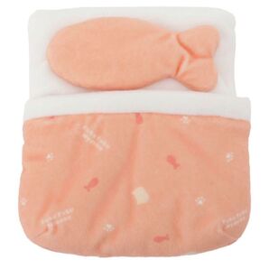 Fuku Fuku Nyanko ねこちゃん用 お布団 ふわふわ お魚柄 ピンク ふくふくにゃんこ ハピンズ Hapins