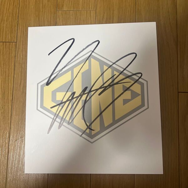 直筆サイン色紙 GENERATIONS 中務裕太