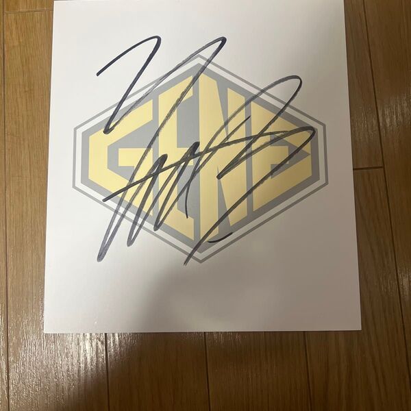 GENERATIONS from EXILE TRIBE中務裕太 直筆サイン色紙