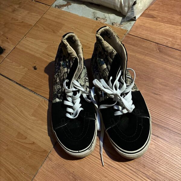 バンズ VANS バンズ ハイカットスニーカー ブラック