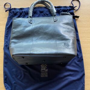 髭バッグ トートバッグ グレー系