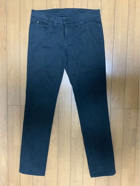 UNIQLO ユニクロ ジーンズ デニム ブラック 黒 レディース ストレート 67㎝